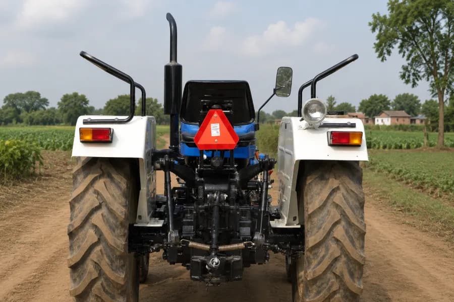 Powertrac 439 RDX Rear View
