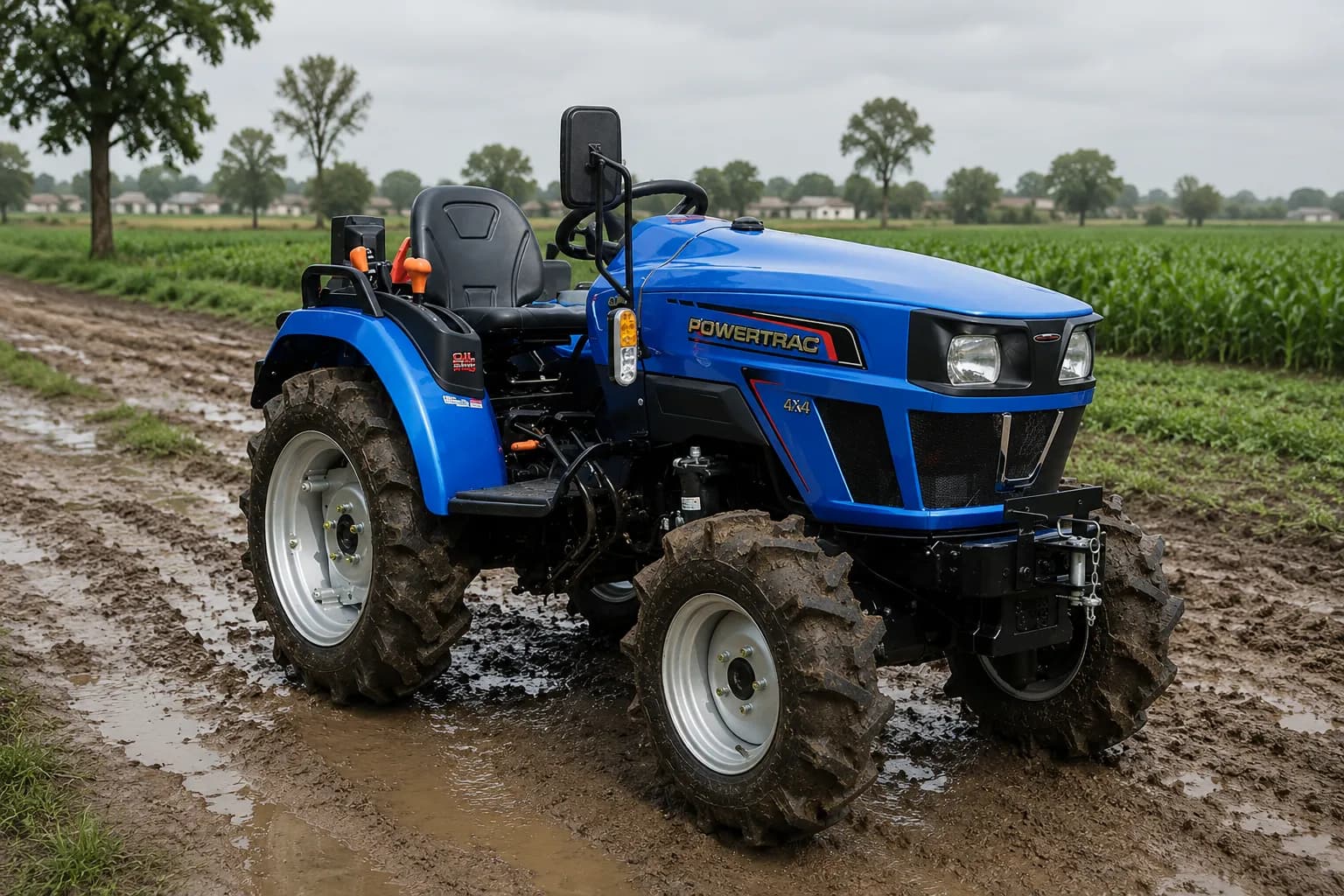 Powertrac Euro 28G Front Right Side View
