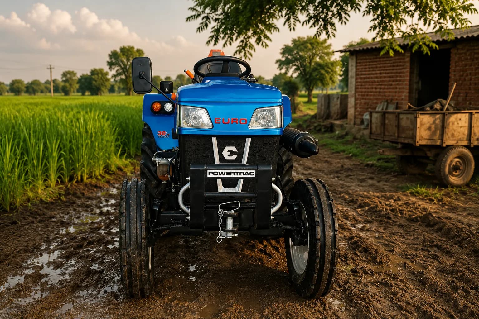 Powertrac Euro 30 Star Front View
