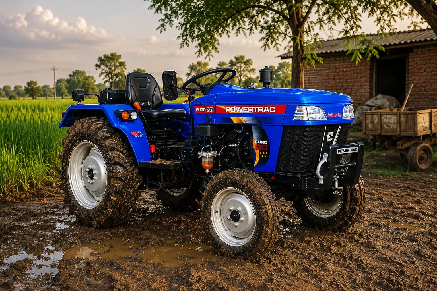 Powertrac Euro 30 Star Tractor Image