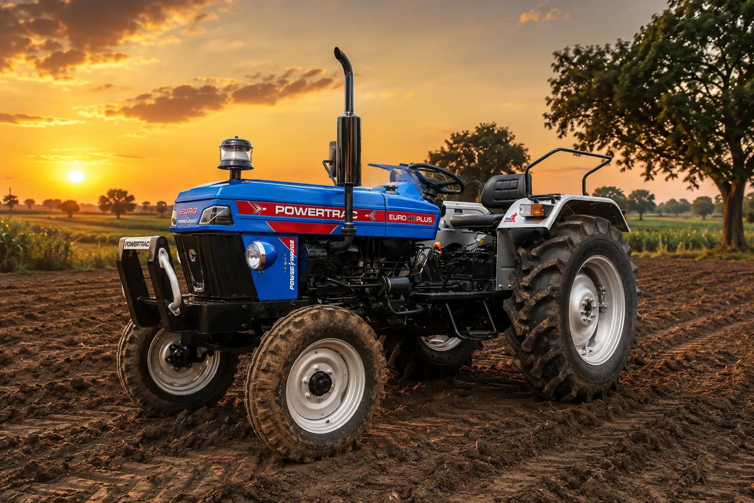 Powertrac Euro 45 Plus Tractor Image