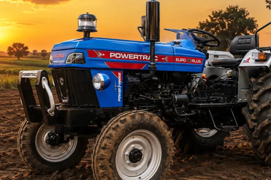 Powertrac Euro 45 Plus Headlights View