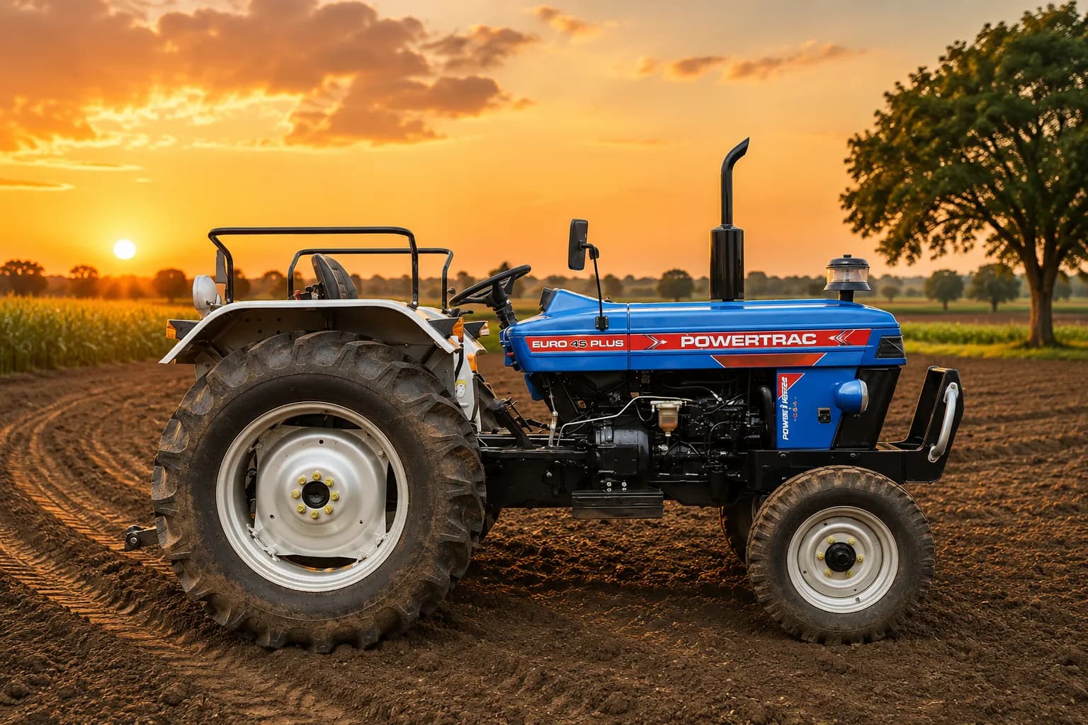 Powertrac Euro 45 Plus Right Side View