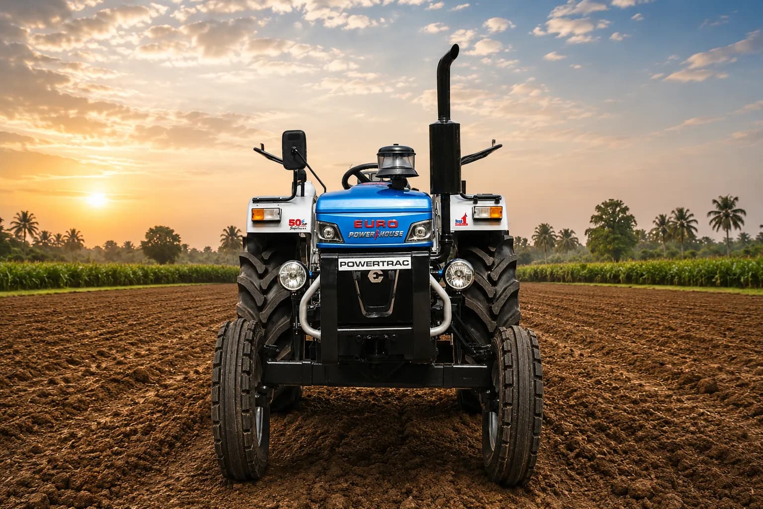 Powertrac Euro 47 Plus Front View