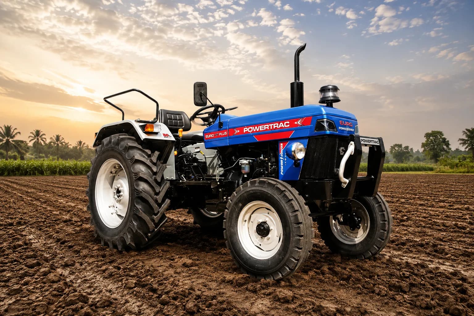 Powertrac Euro 47 Plus Tractor Photo