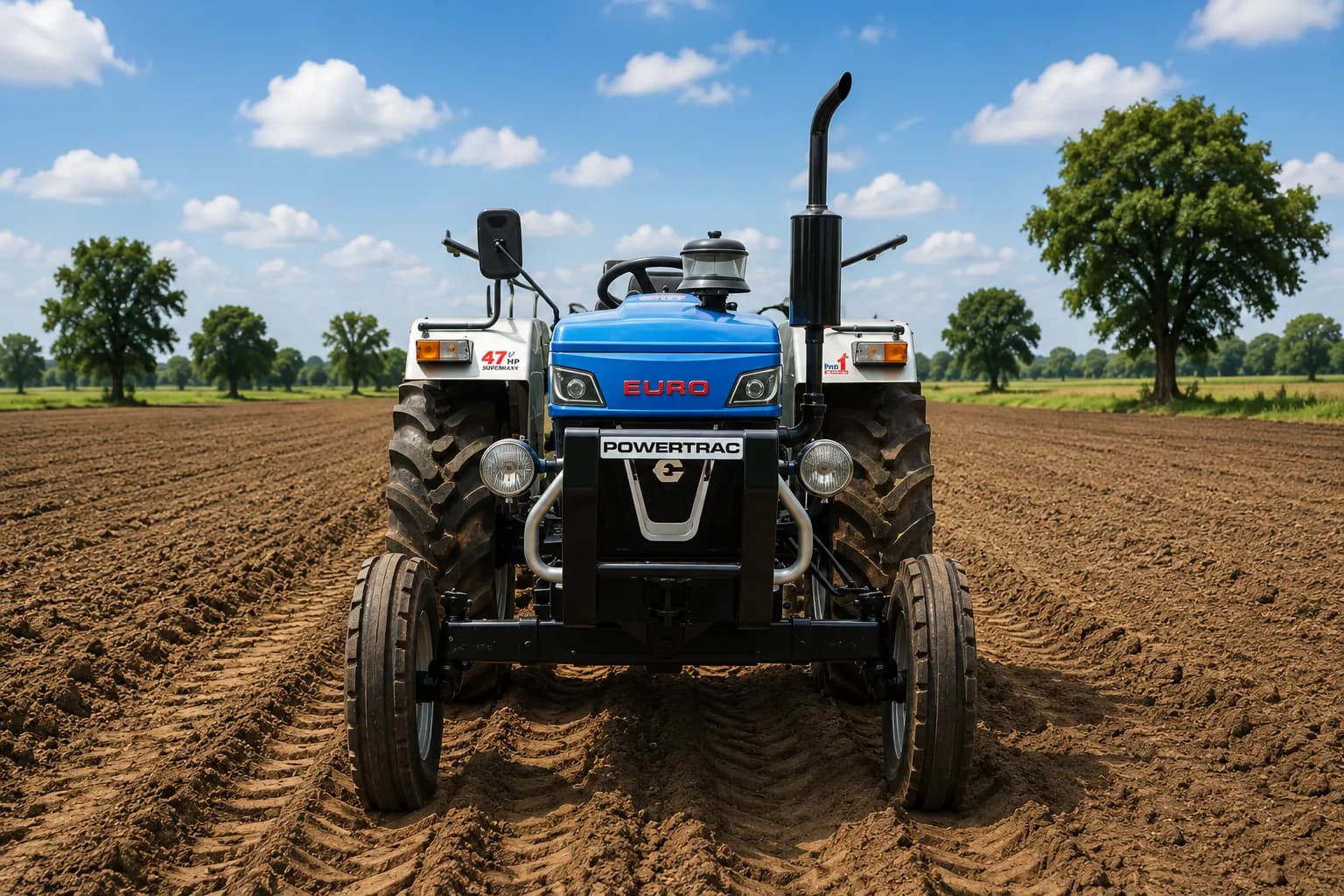 Powertrac Euro 47 Star Front View