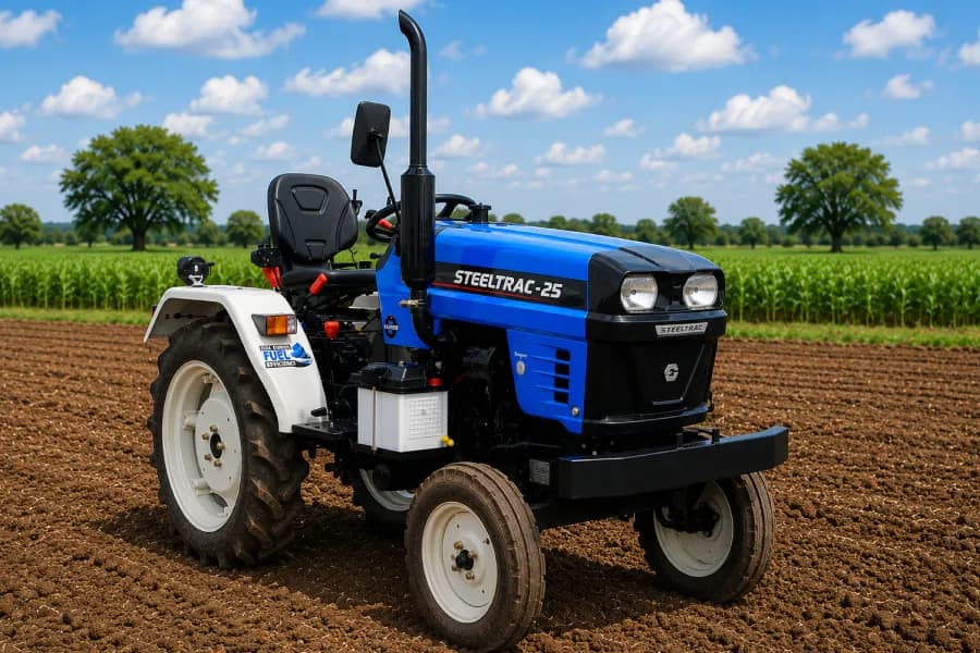 Powertrac Steeltrac 25 Wheels View