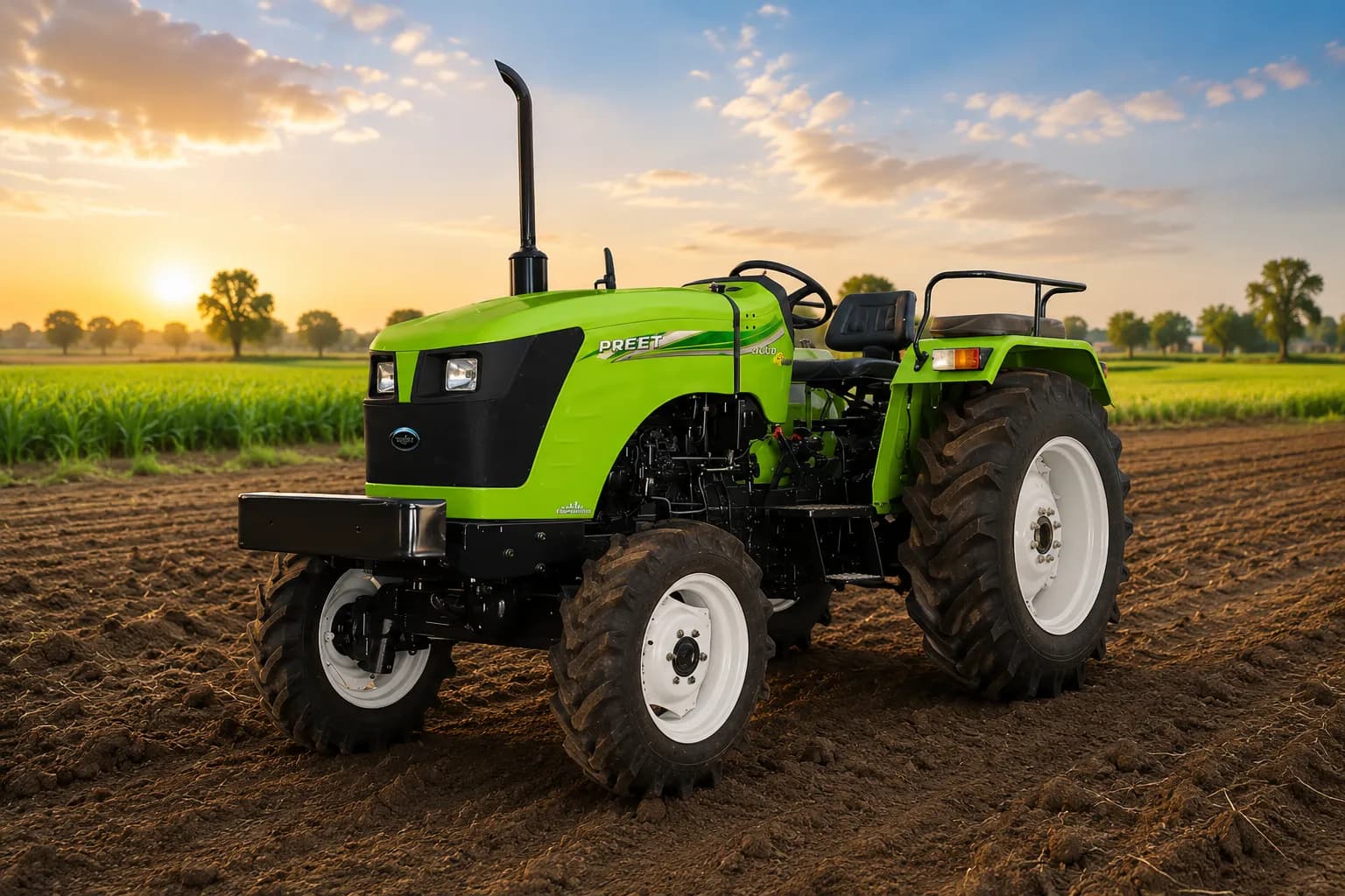 Preet 4049 4WD Tractor Image