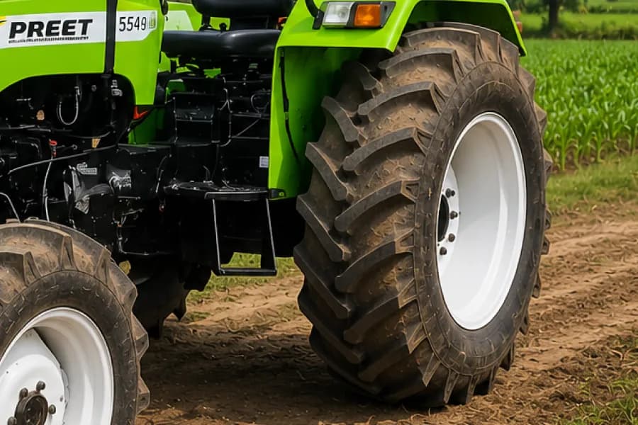 Preet 5549 Foot Step & Back Tyre