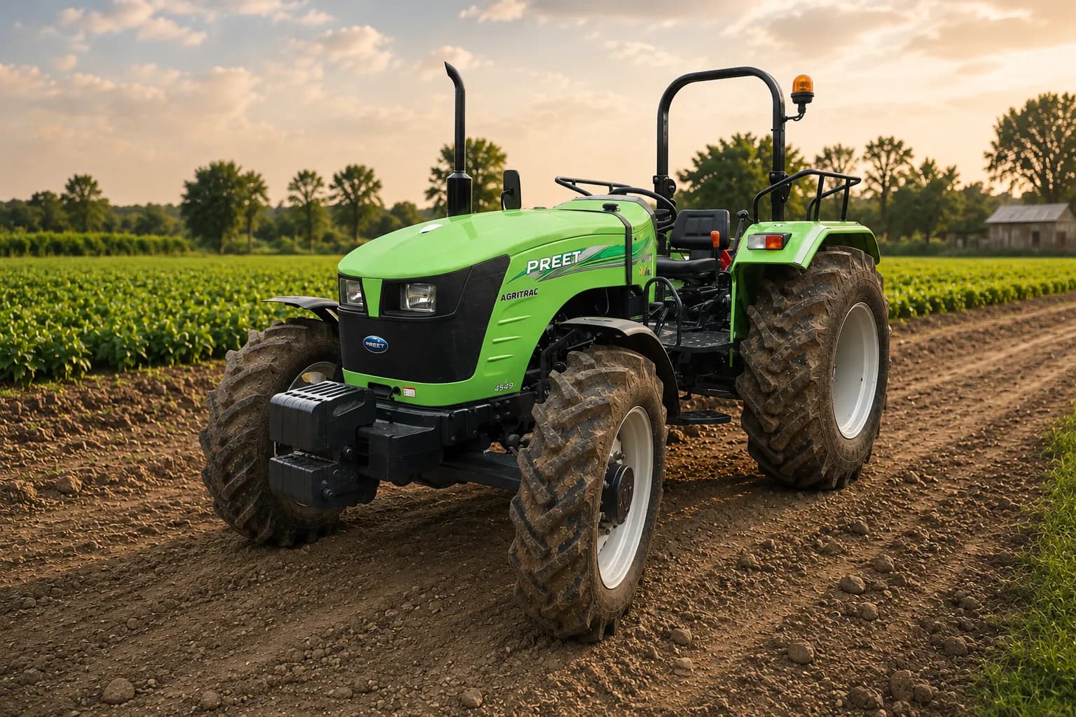 Preet 6549 Tractor Silencer