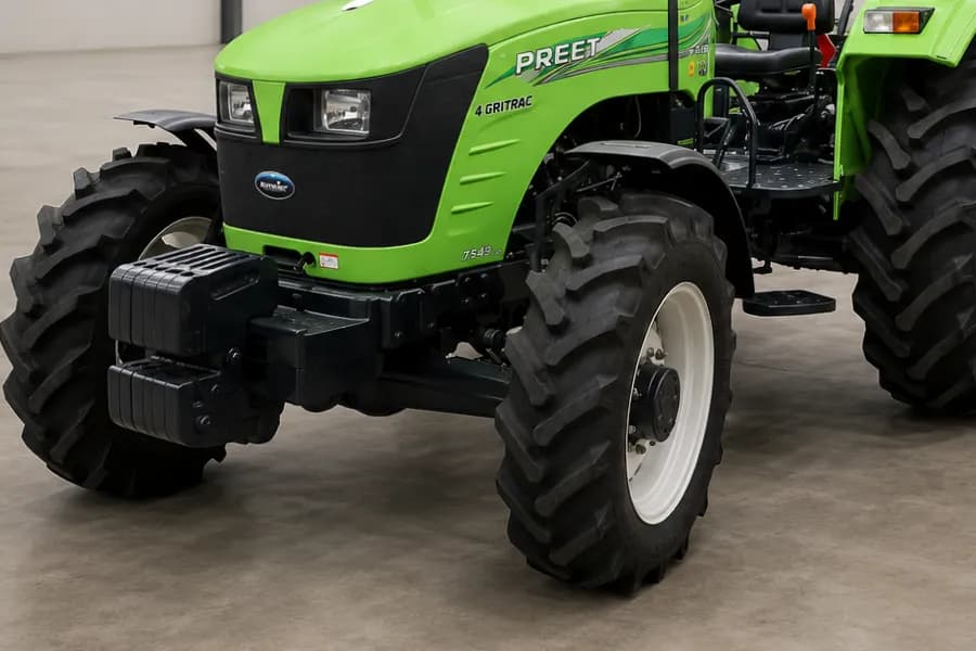 Preet 7549 Front Weight Plate View