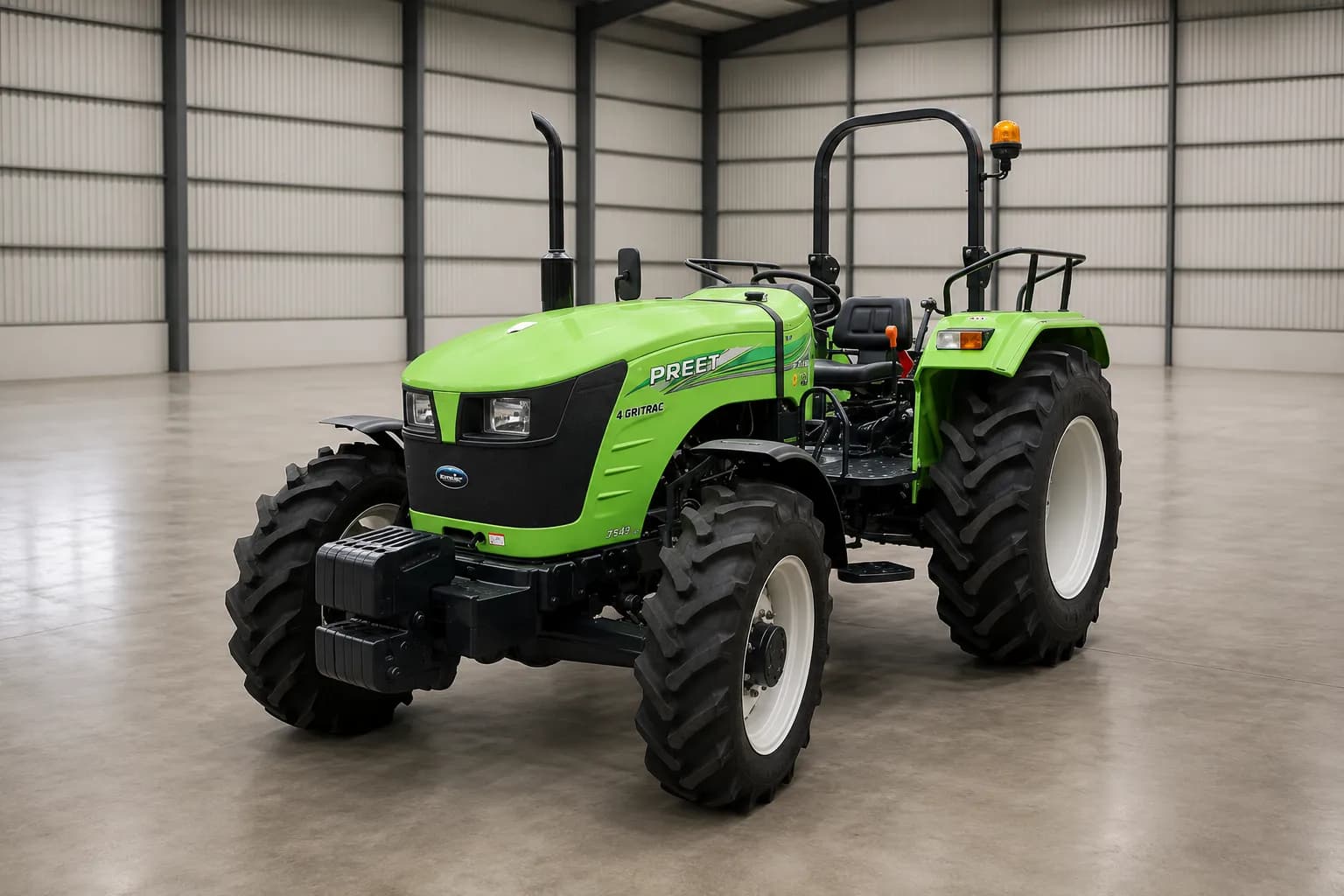 Preet 7549 4WD Tractor Image