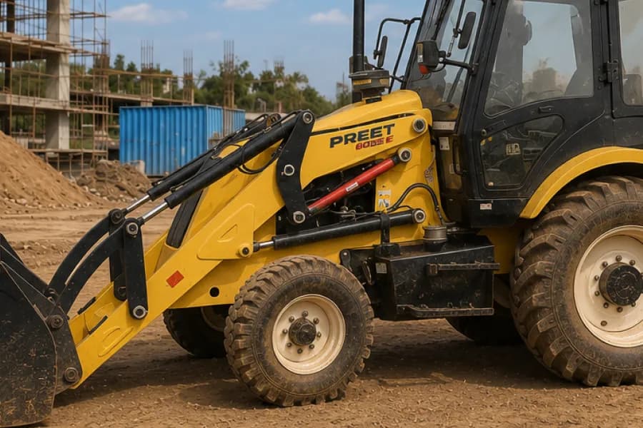 Preet Hornett Loader Lift Arm View
