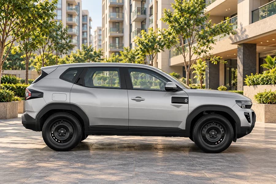 Renault Duster Hybrid Right Side View