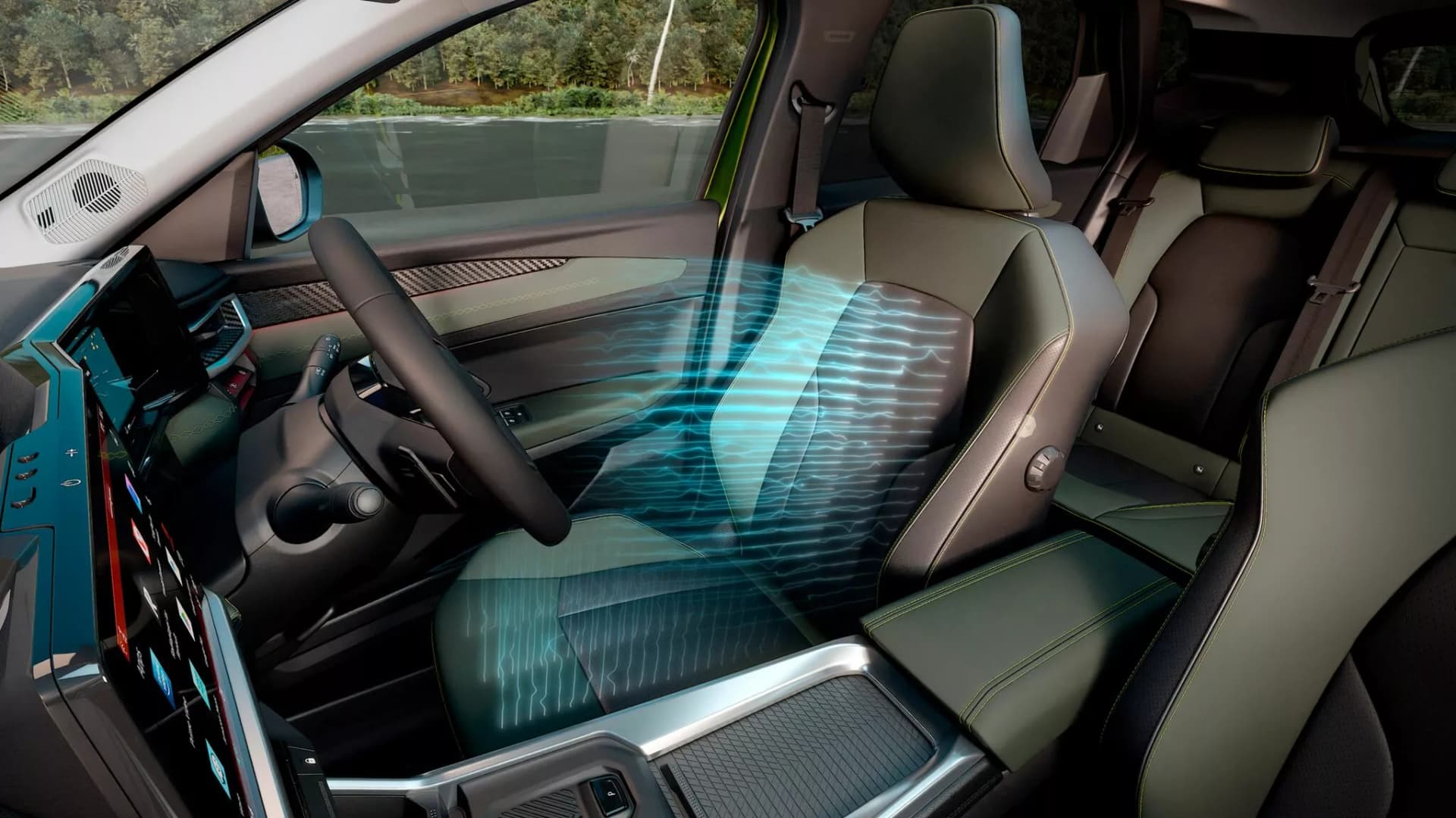 Renault Duster Front Ventilated Seats View
