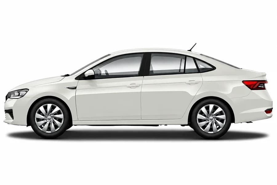 Skoda Slavia Classic White color