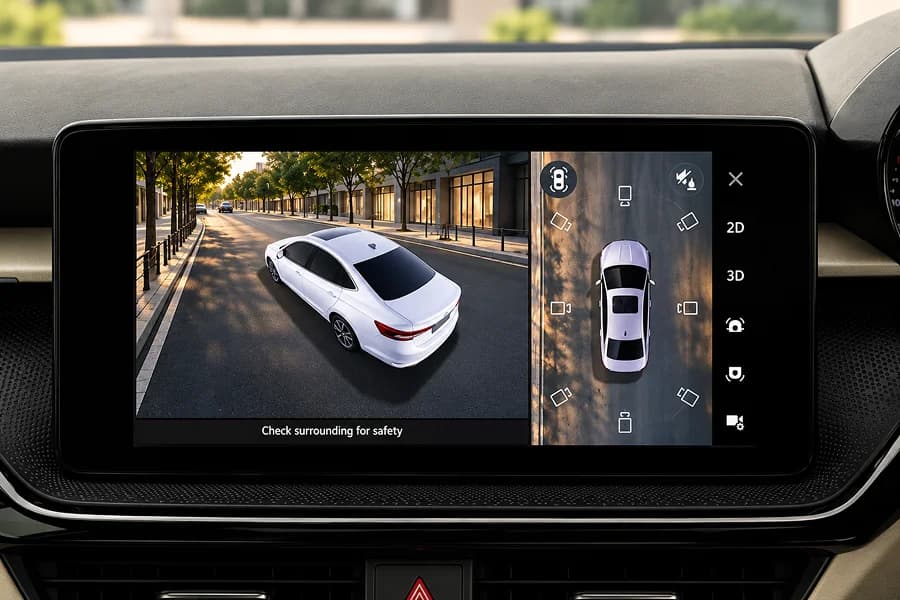 Skoda Slavia 360 View Camera