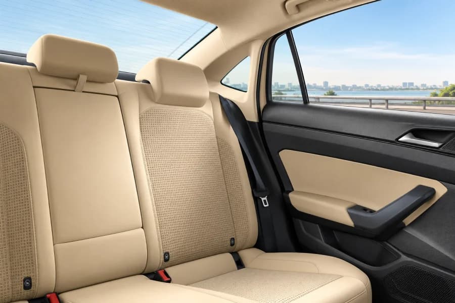 Skoda Slavia Rear Seats View