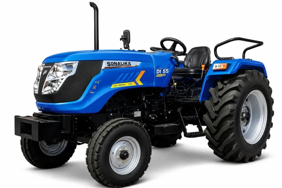 Sonalika Tiger DI 55 CRDS Blue 2WD color