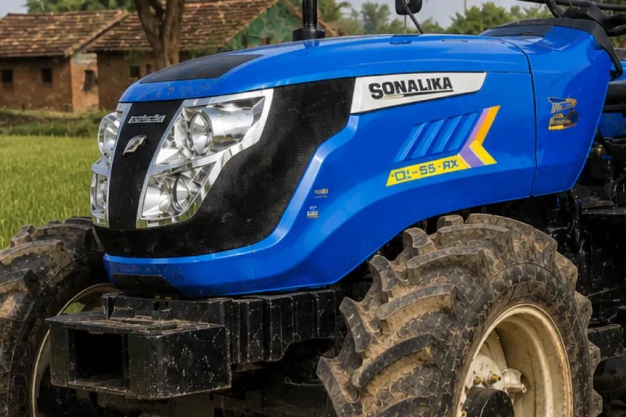 Sonalika Tiger DI 55 CRDS Headlight View