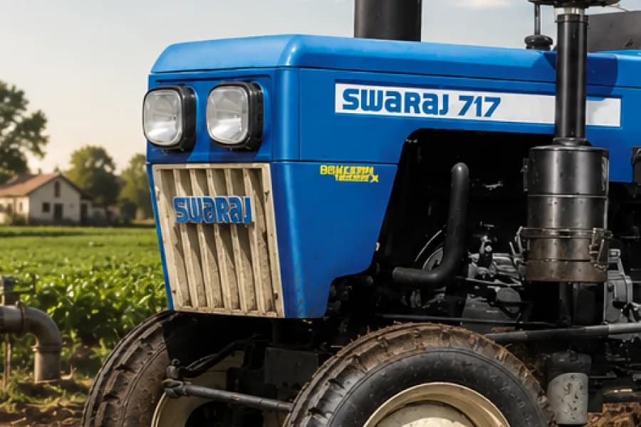 Swaraj 717 Headlight View