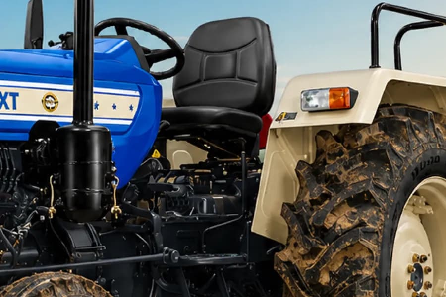 Swaraj 735 XT Driver Seat View