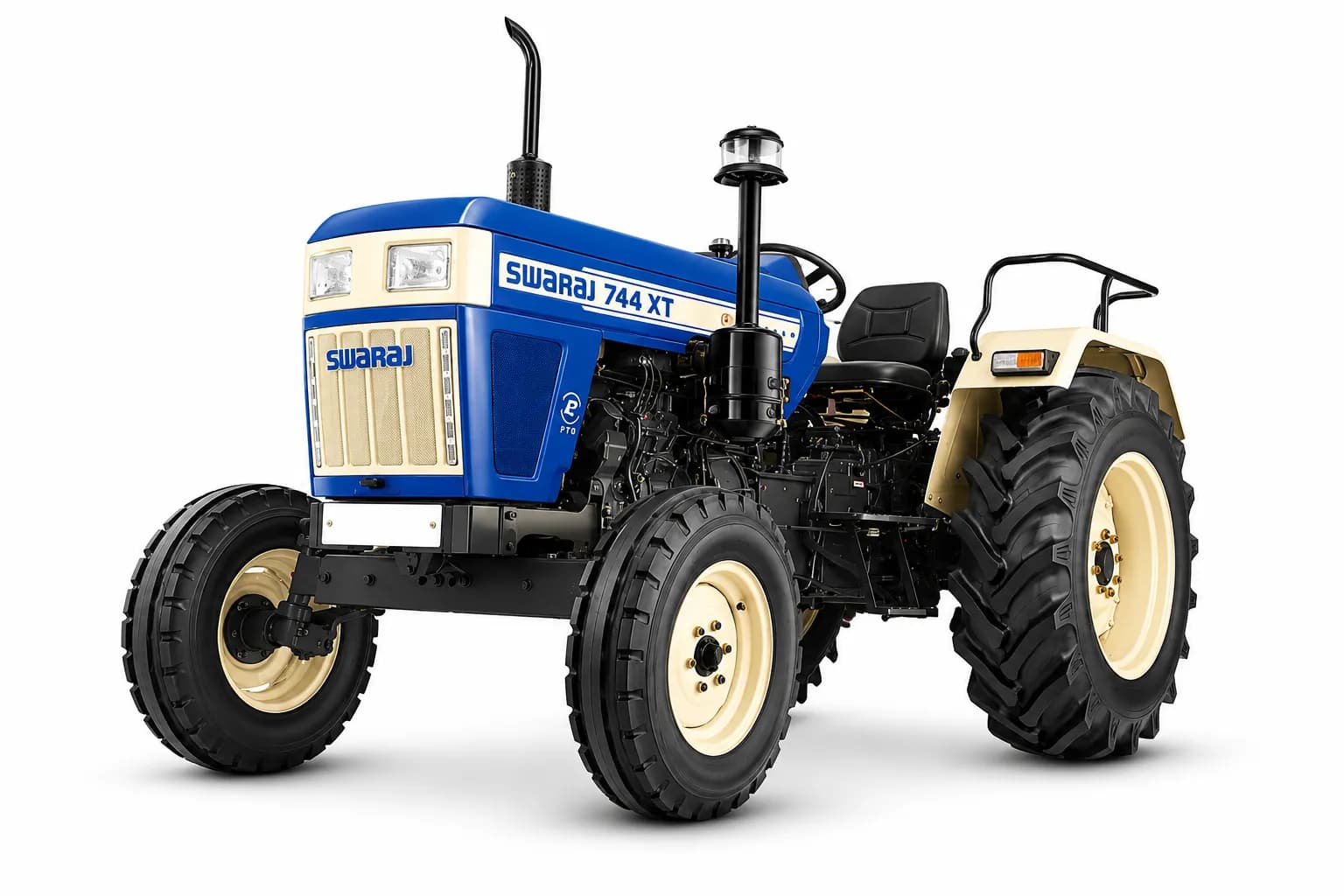 Swaraj 744 XT Blue color
