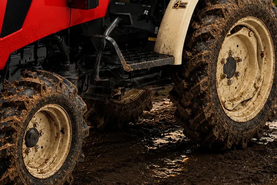 Swaraj Target 625 4WD Tyres