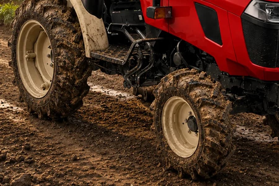 Swaraj Target 630 4WD Wheel View