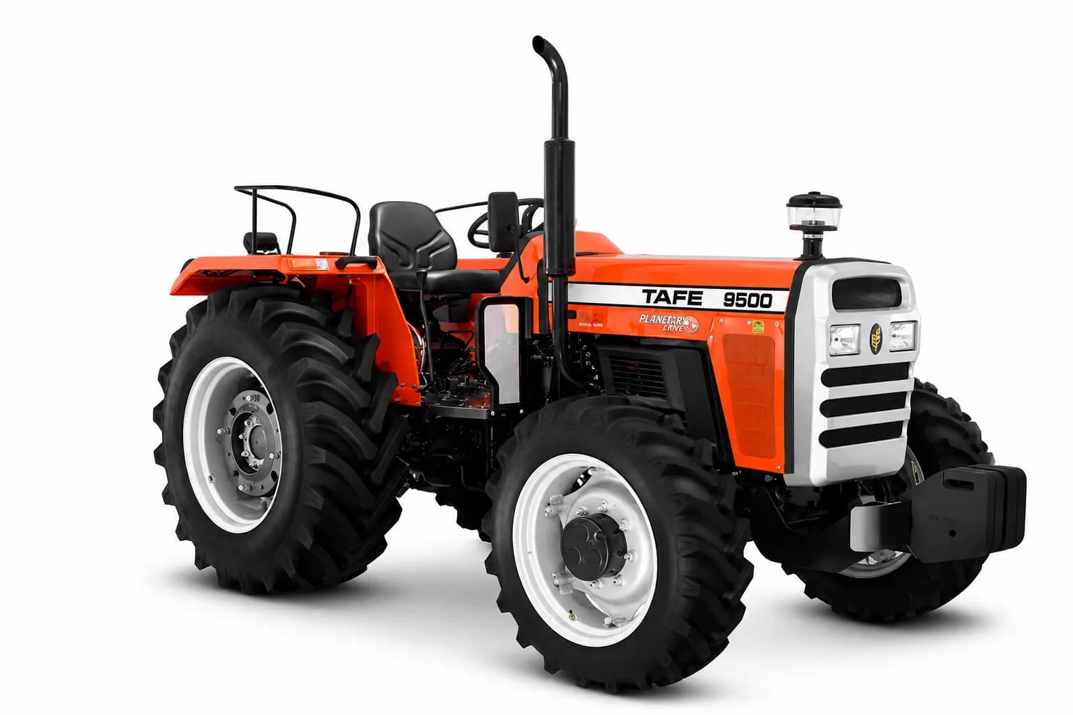 Tafe 9500 Orange 4WD color