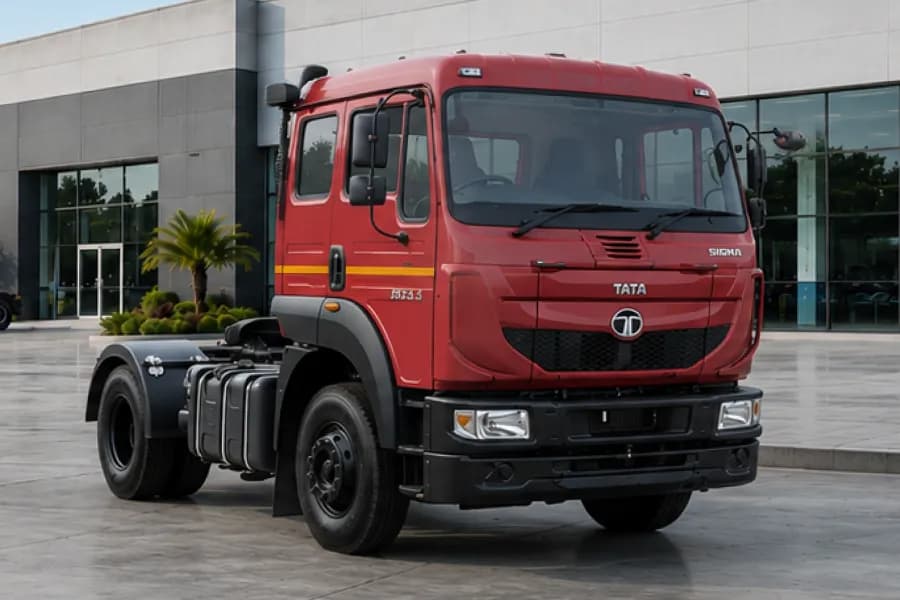 Tata 5532.S 4X2 Windshield View