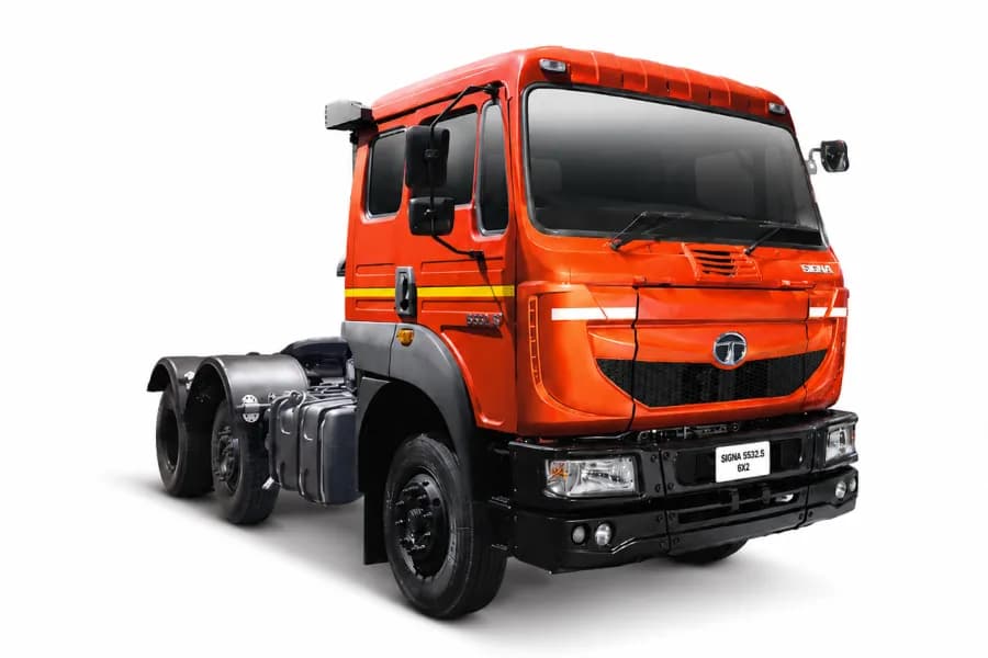 Tata 5532.S 6X4 Red color