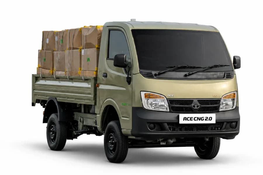 Tata Ace Gold CNG 2.0(Bi-Fuel) Green color