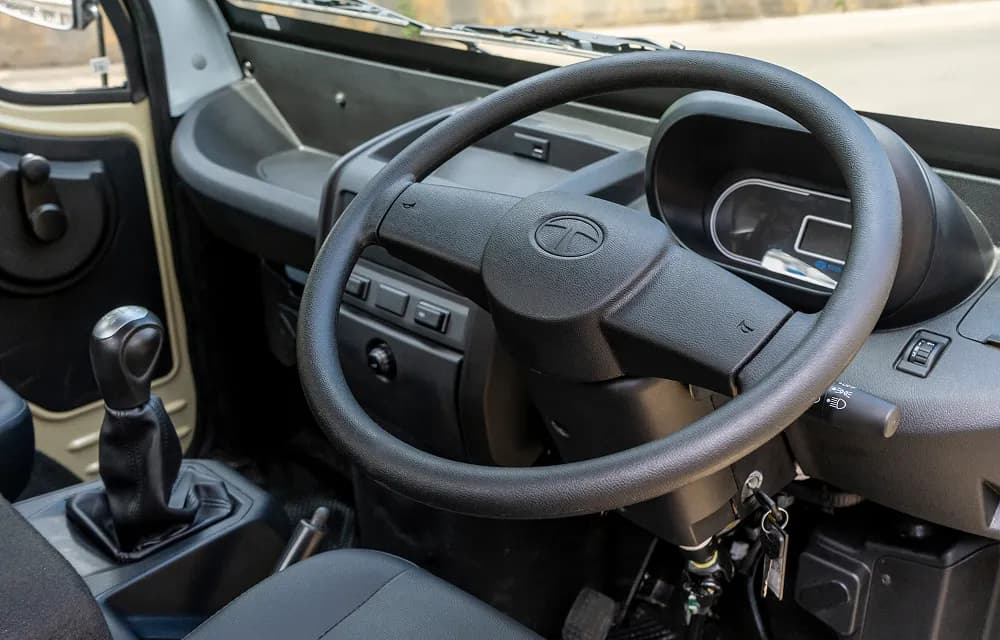 Tata Ace Gold Plus Steering Wheel View