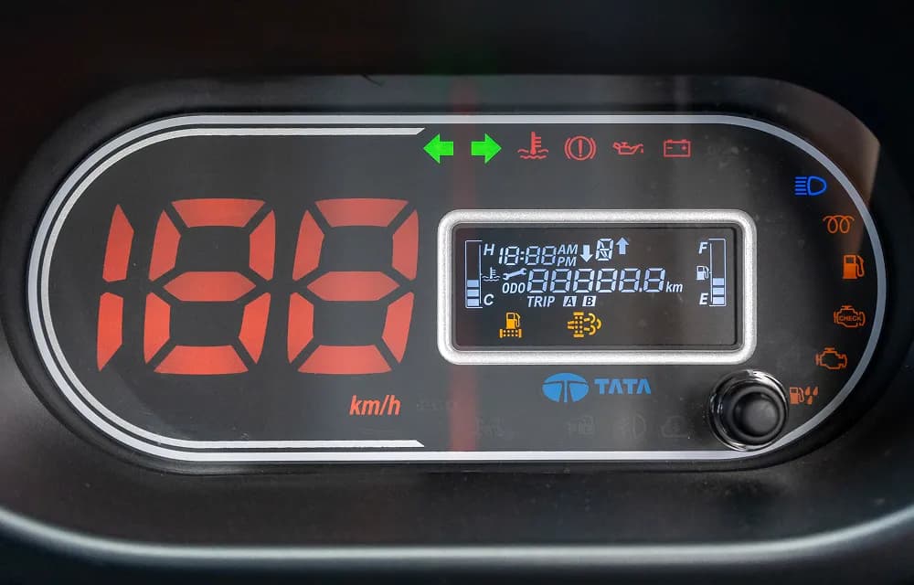 Tata Ace Gold Plus Digital Instrument Cluster View