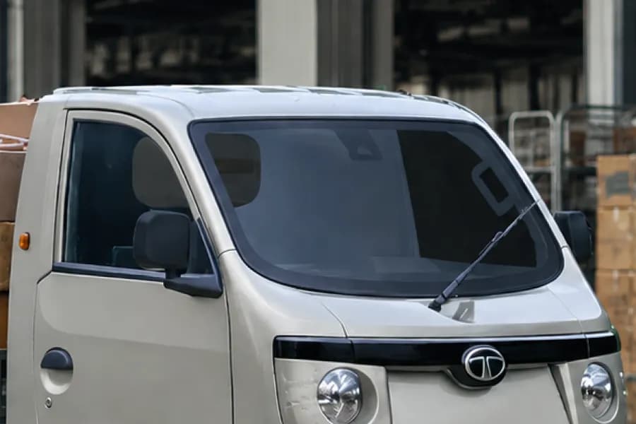 Tata Ace Pro CNG Windshield View
