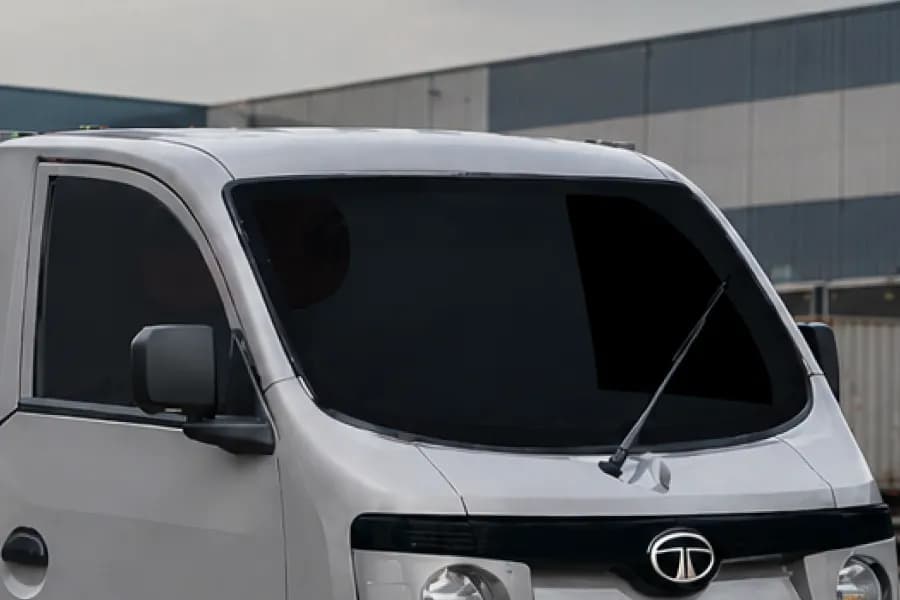 Tata Ace Pro Petrol Windshield View