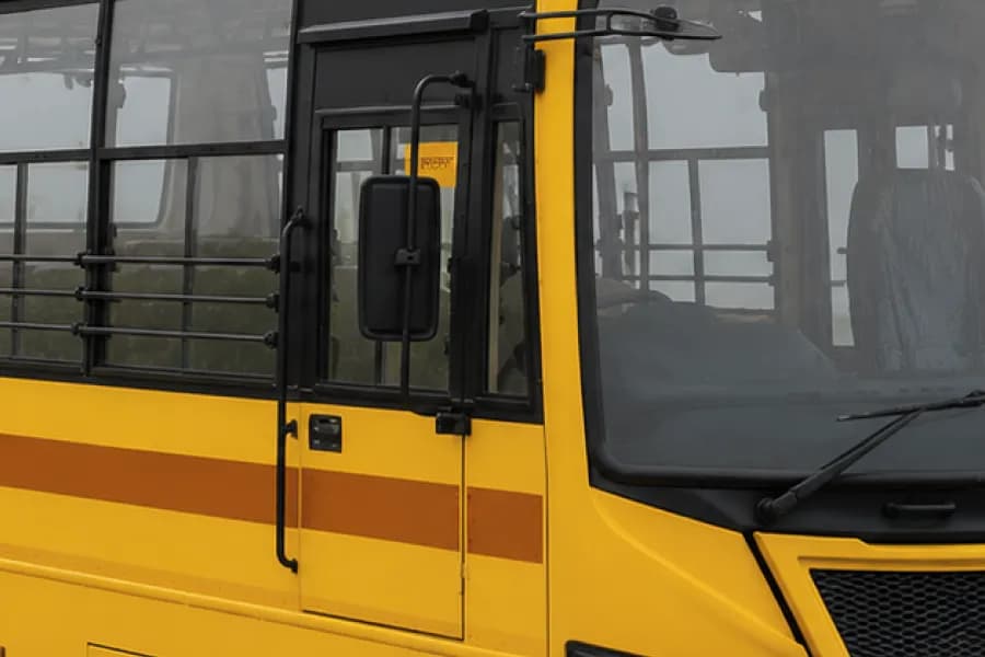 Tata Cityride 410/35 School Bus Driver Door View