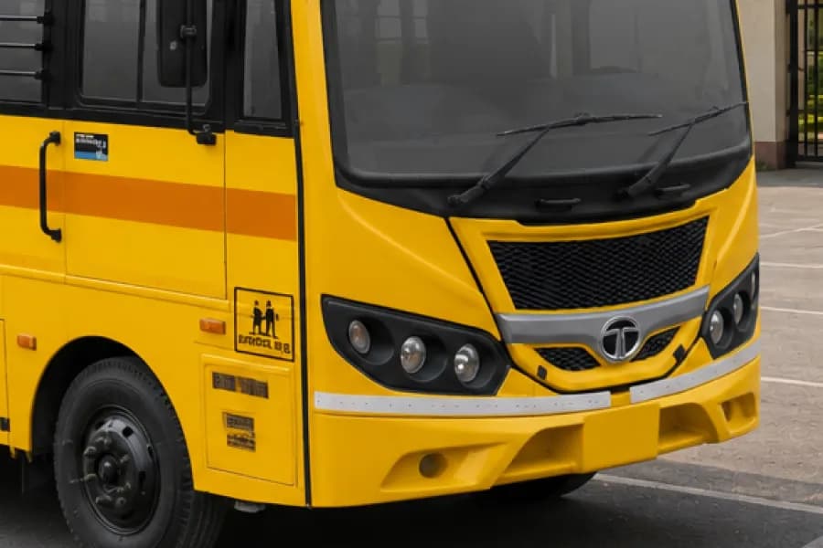 Tata Cityride 710/43 School Bus Headlight View