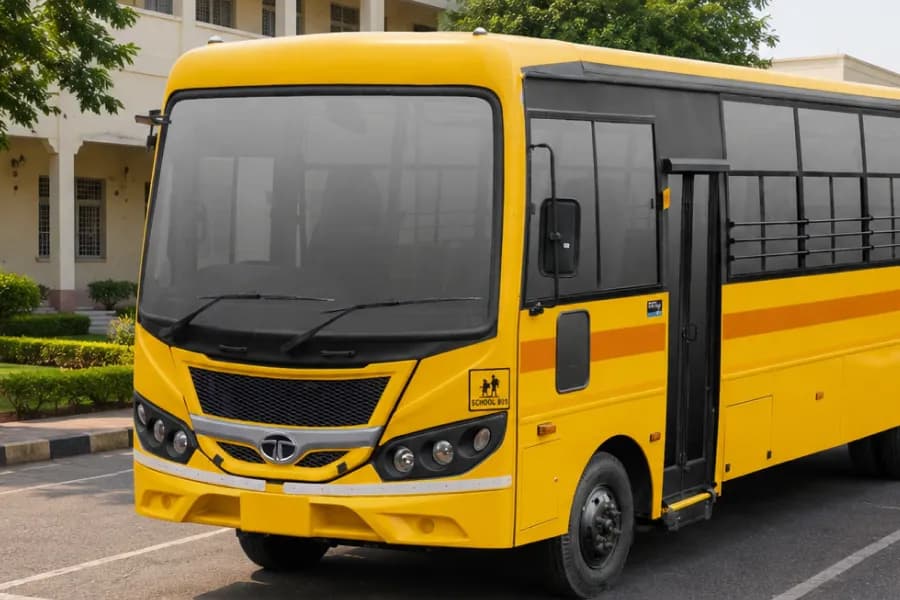 Tata Cityride 710/43 School Bus Front View