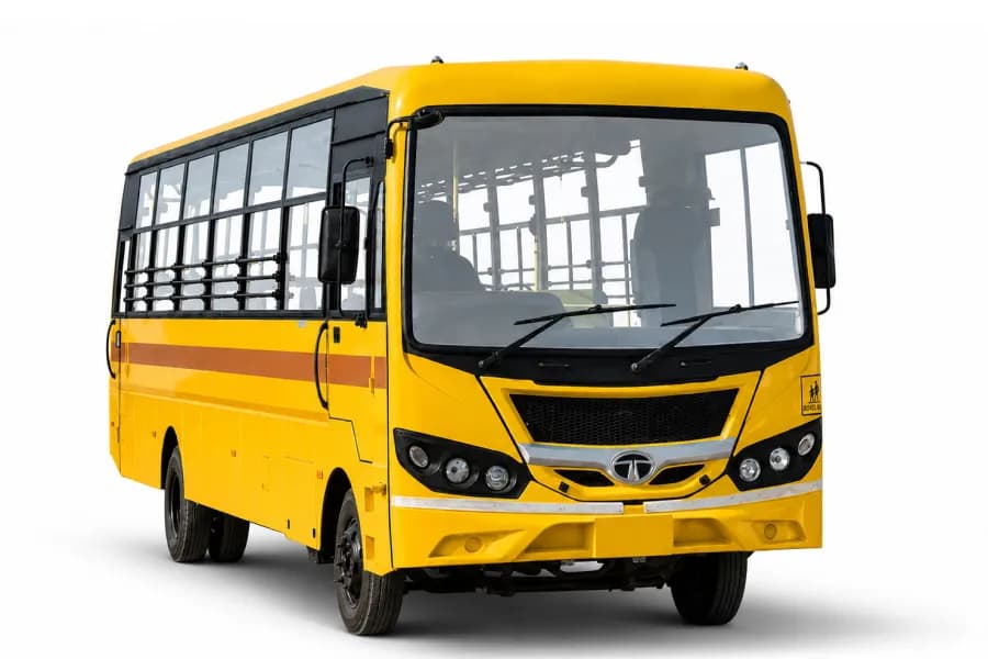 Tata Cityride LP 410/33 School Yellow color