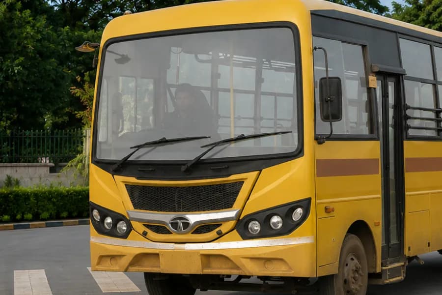 Tata Cityride LP 410/33 School Bus Front View