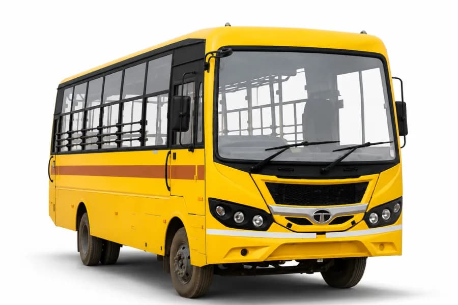 Tata Cityride LP 412/36 School Yellow color