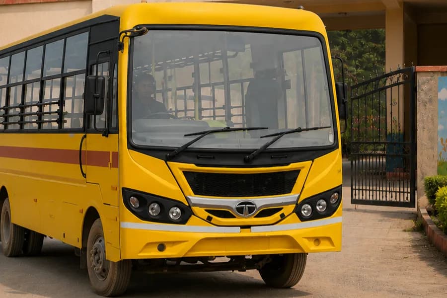 Tata Cityride LP 412/36 School Bus Front View