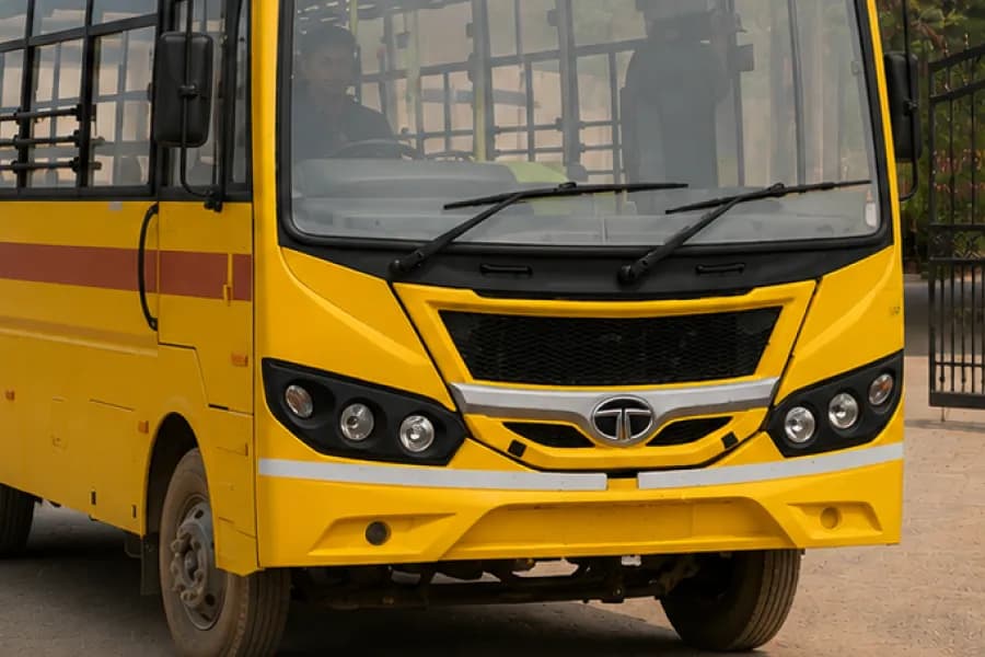 Tata Cityride LP 412/36 School Bus Radiator Grille View