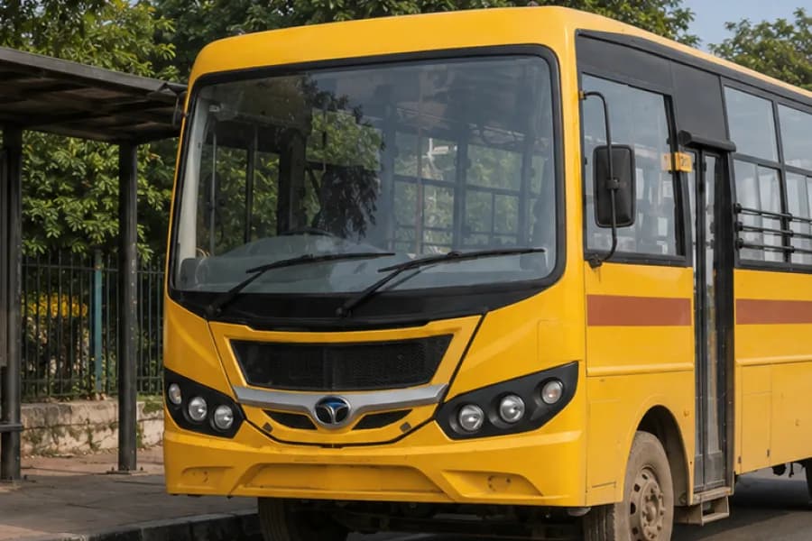 Tata Cityride LP 712/45 School Bus Front View