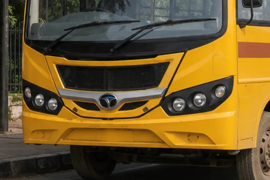 Tata Cityride LP 712/45 School Bus Headlight View