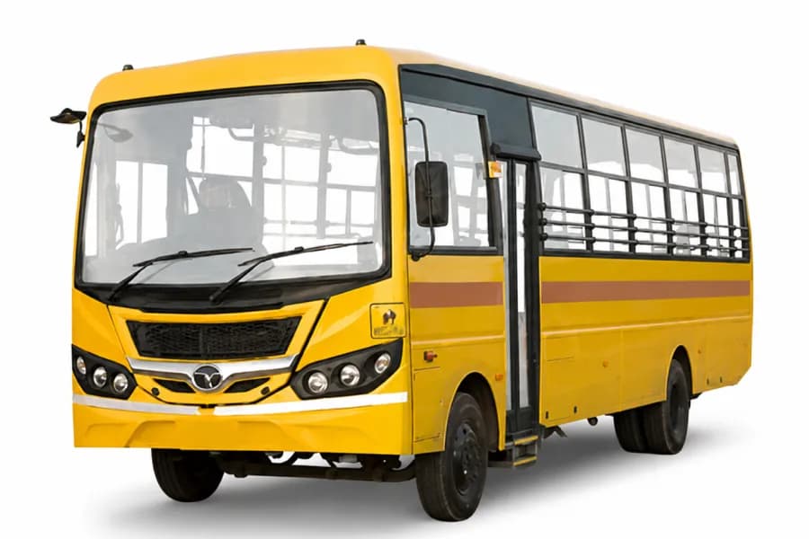 Tata Cityride LP 812/52 School Yellow color