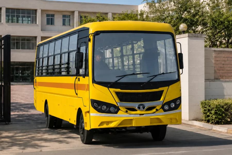 Tata Cityride LP 812/52 School Bus Front View