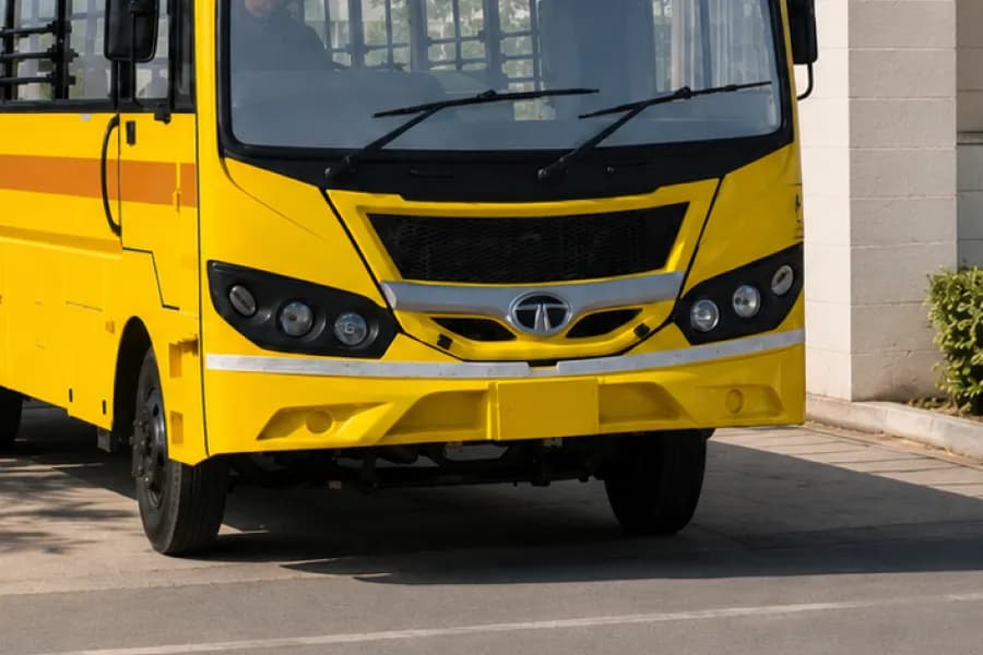 Tata Cityride LP 812/52 School Bus Headlight View